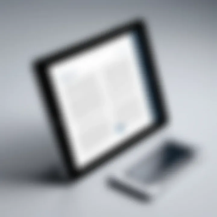 An overview of eBook reader tools on various devices