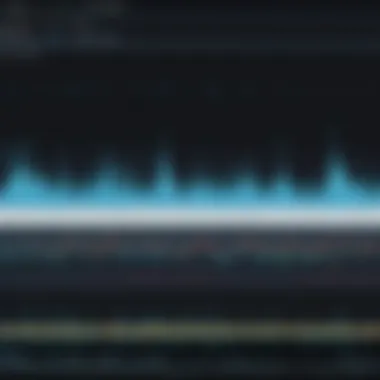 A detailed view of a waveform with annotations on editing techniques.