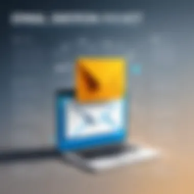 Impact of Email Distribution on Communication An infographic depicting the impact of effective email distribution on communication strategies