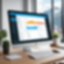 Salesforce dashboard showcasing bulk email functionality