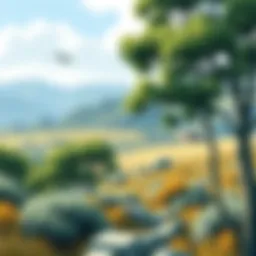 Beautifully composed landscape photograph