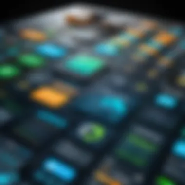 Visual overview of asset variety available on eToro platform