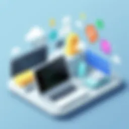 Visual representation of diverse payment gateways.