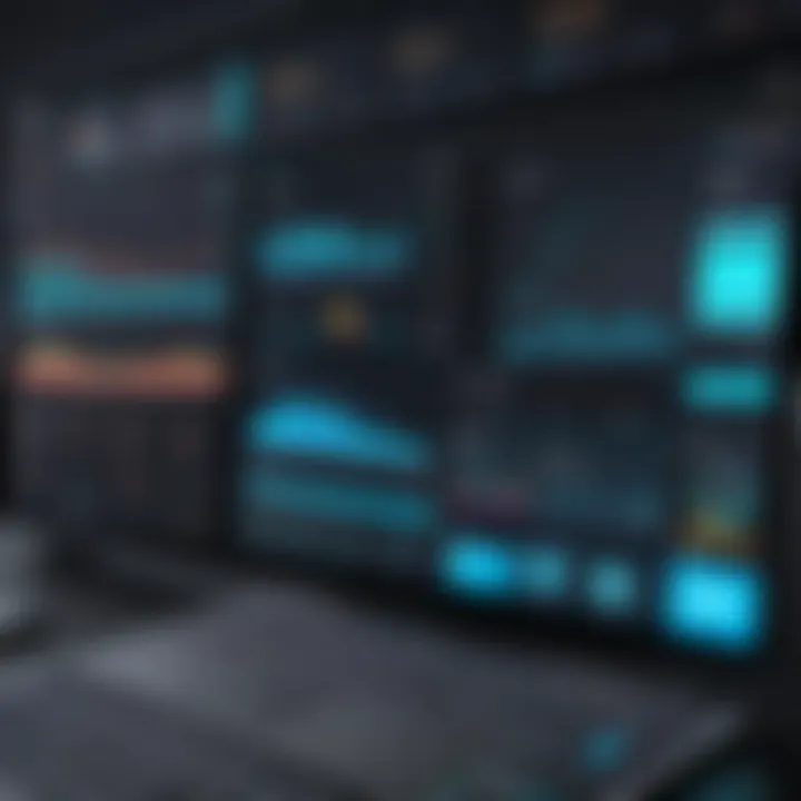 Dashboard overview of event management solutions