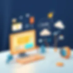 Visual representation of SMB IT managed services