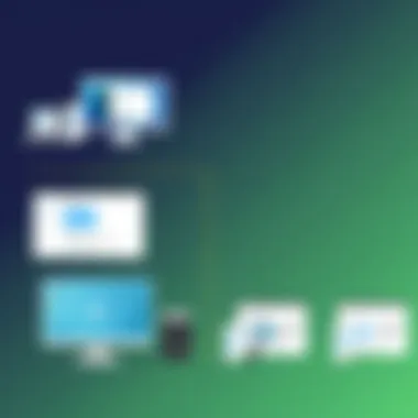 User Interface Comparison User interface comparison of various software applications