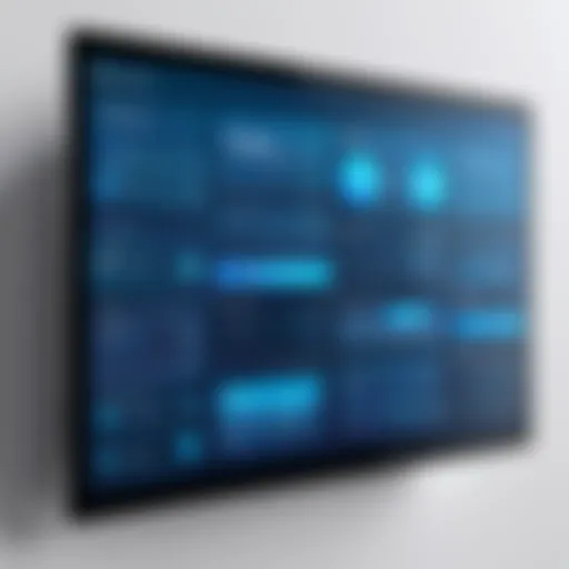 User-friendly interface of apartment leasing software