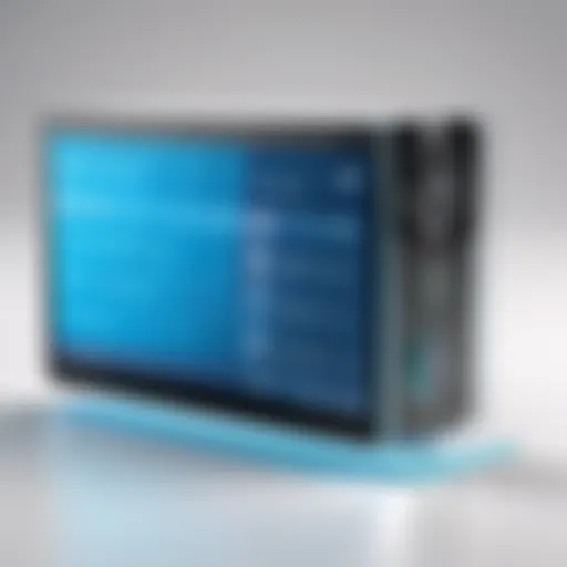 Illustration of a user-friendly auto mail sender interface showcasing features.