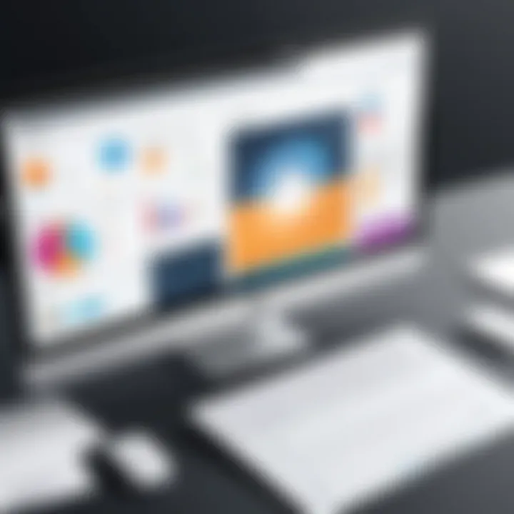 A diverse array of presentation templates