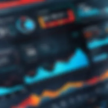 Business Performance Metrics Through Oracle ERP Data analytics dashboard displaying business performance metrics through Oracle ERP.