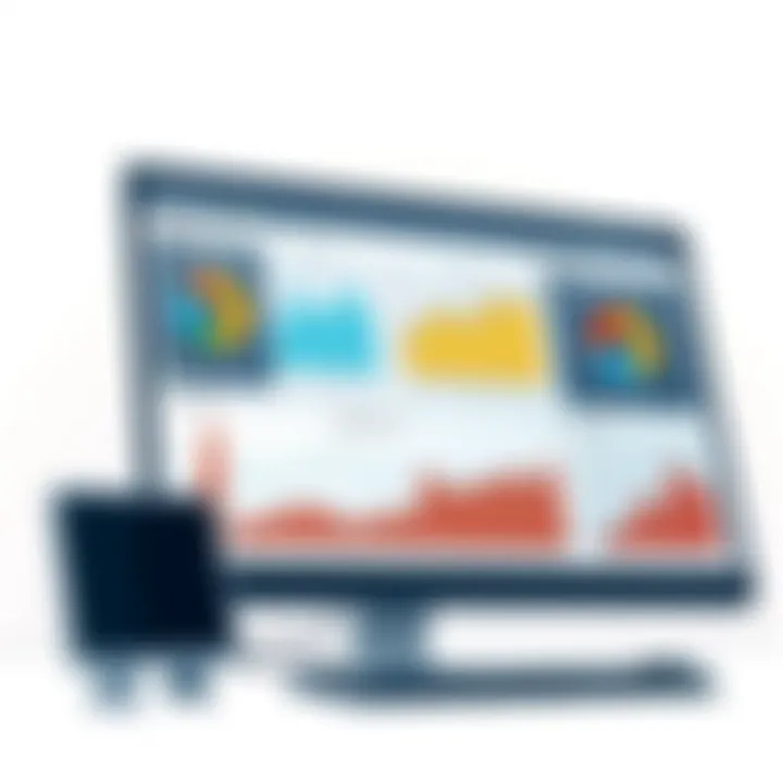 Customer engagement metrics displayed on a dashboard