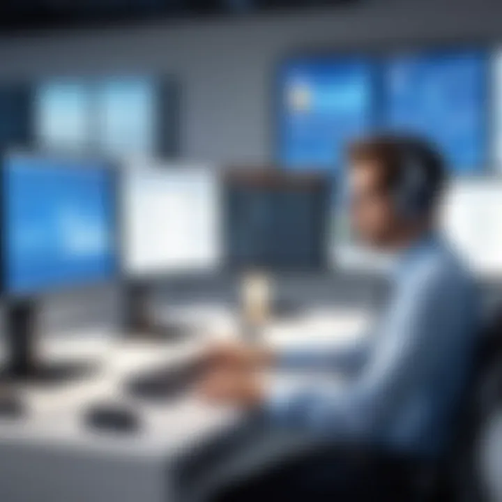 Comparison chart of IT help desk software features
