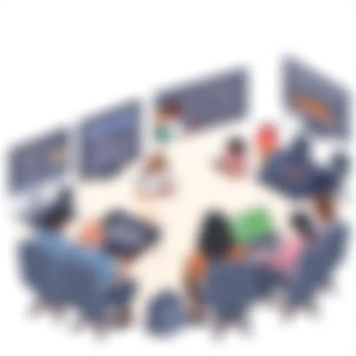 A visual representation of community support and forums for free operating systems