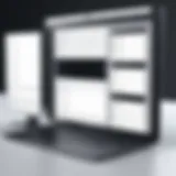 An overview of a digital purchase order system interface