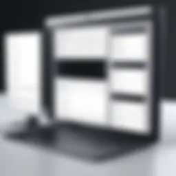 An overview of a digital purchase order system interface