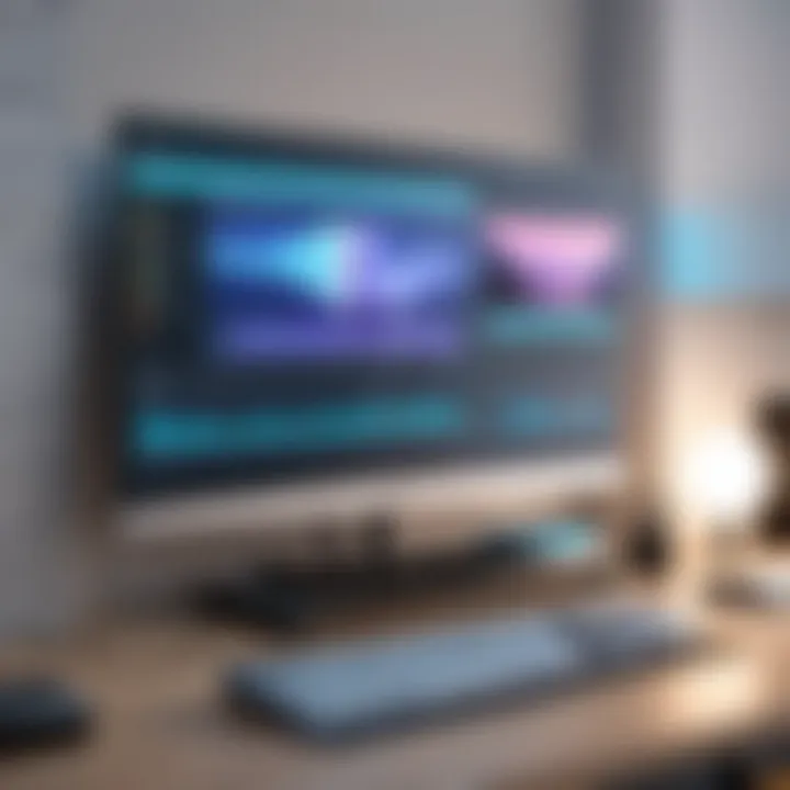 A visually appealing finished video project with dynamic sound integration