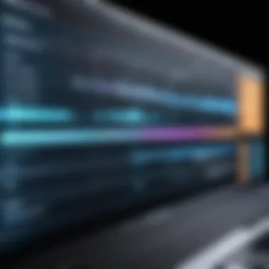 Applying Sound Effects to Video Timeline Close-up view of sound effects being applied to a video timeline