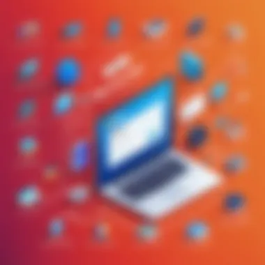 An infographic showcasing the benefits of using free web app builders.