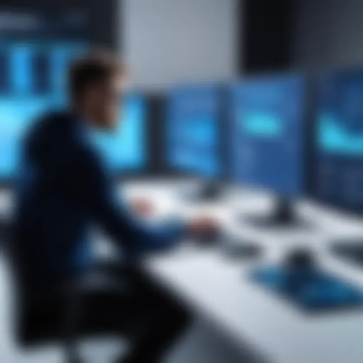 A user reviewing data recovery scenarios