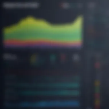 Graphical representation of league statistics and performance