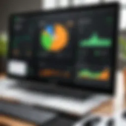User interface of GoDaddy Business Premium showcasing dashboard features