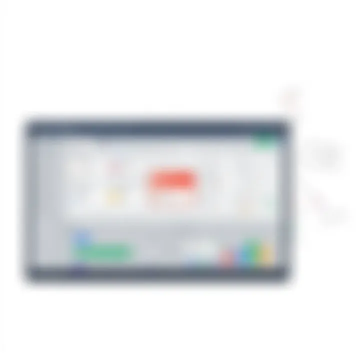 Project Management Dashboard with Mind Maps Organized project management dashboard featuring mind maps
