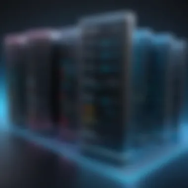 Diverse Hosting Plans Visual representation of diverse hosting plans offered by Ionos