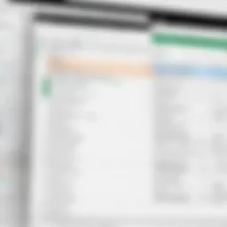 User interface showcasing advanced functions