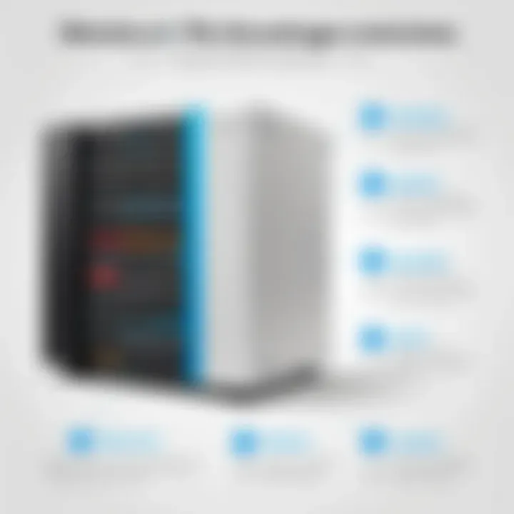 Comparison chart highlighting Nasuni features versus traditional storage solutions