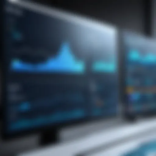 A visually appealing dashboard showcasing various survey analytics and results.