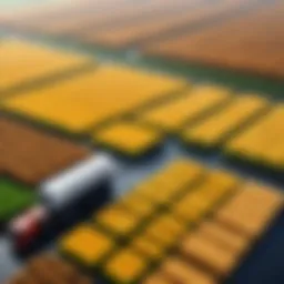 Conceptual representation of feed management in agriculture