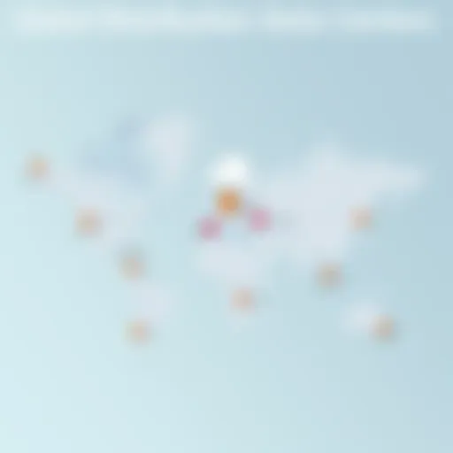 A global map highlighting OVHcloud data center locations