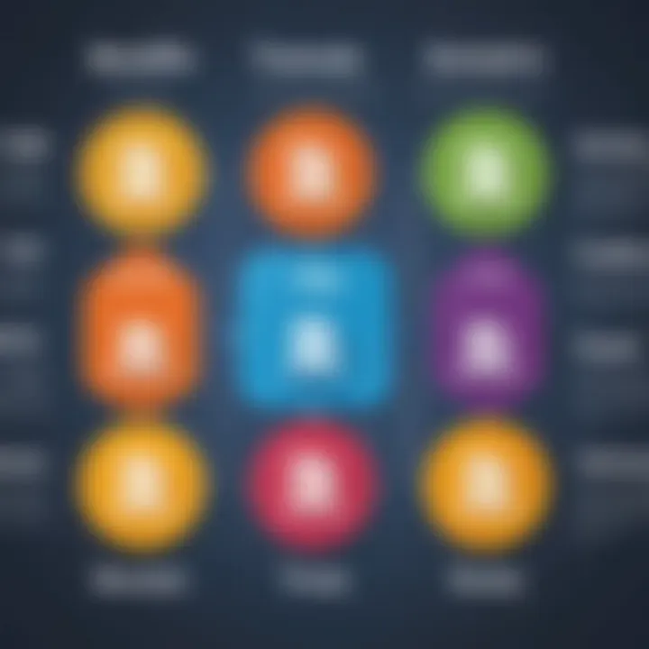 Comparison chart of benefits and drawbacks of free trials