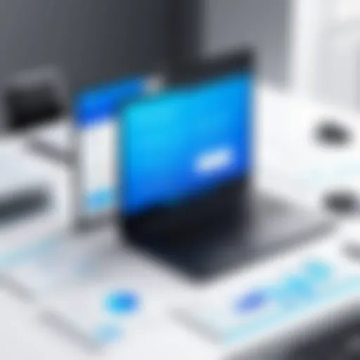 Visual representation of payroll service features