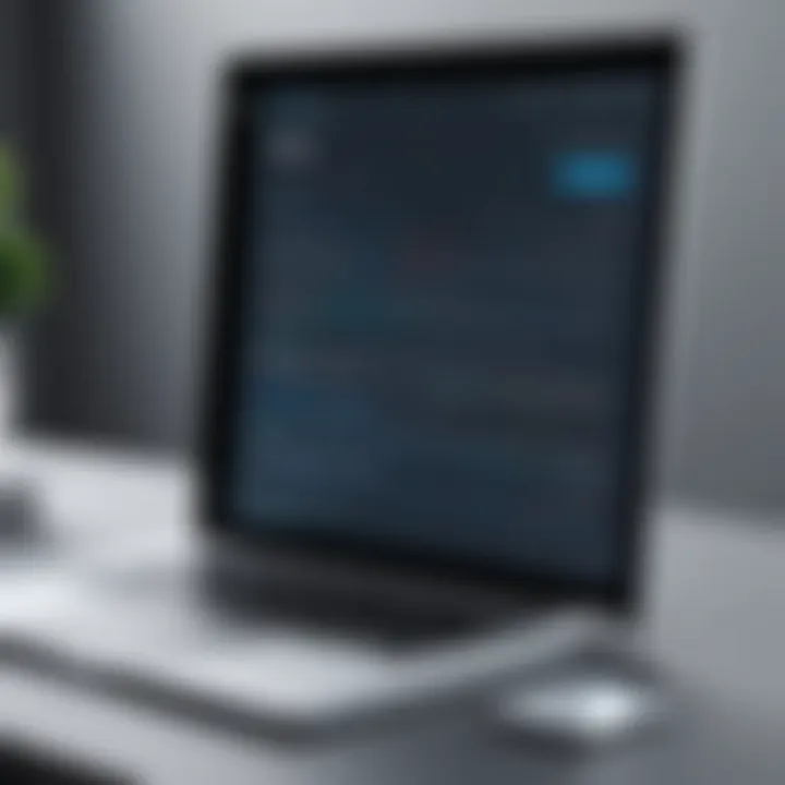 User interface of leading email platforms