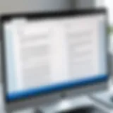 A close-up view of a computer screen displaying a PDF reader interface.