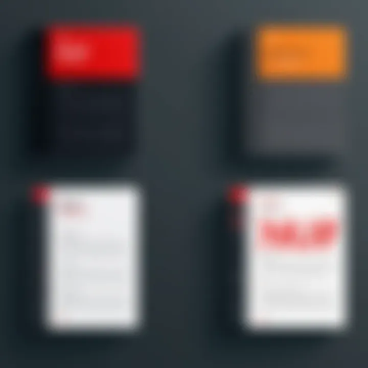 A side-by-side comparison of popular PDF reader applications.