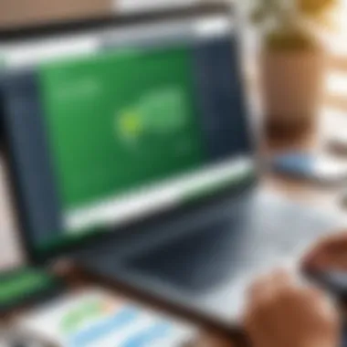 QuickBooks Desktop Interface Overview Overview of QuickBooks Desktop interface showcasing various features