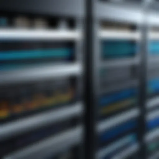A digital representation of remote servers for small businesses
