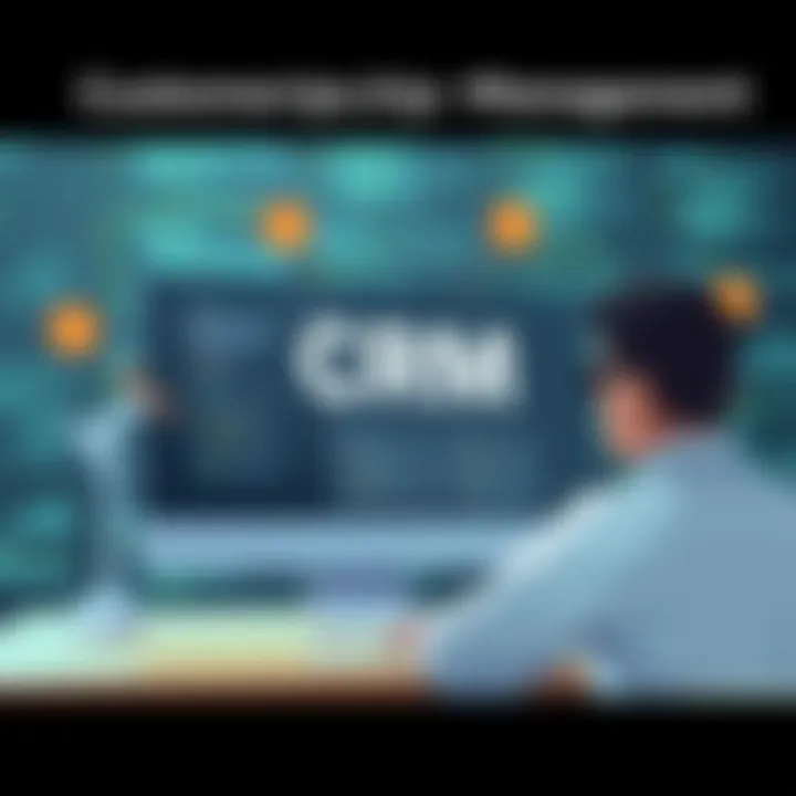 Customer Relationship Management Features Engaging CRM platform demonstrating customer engagement features