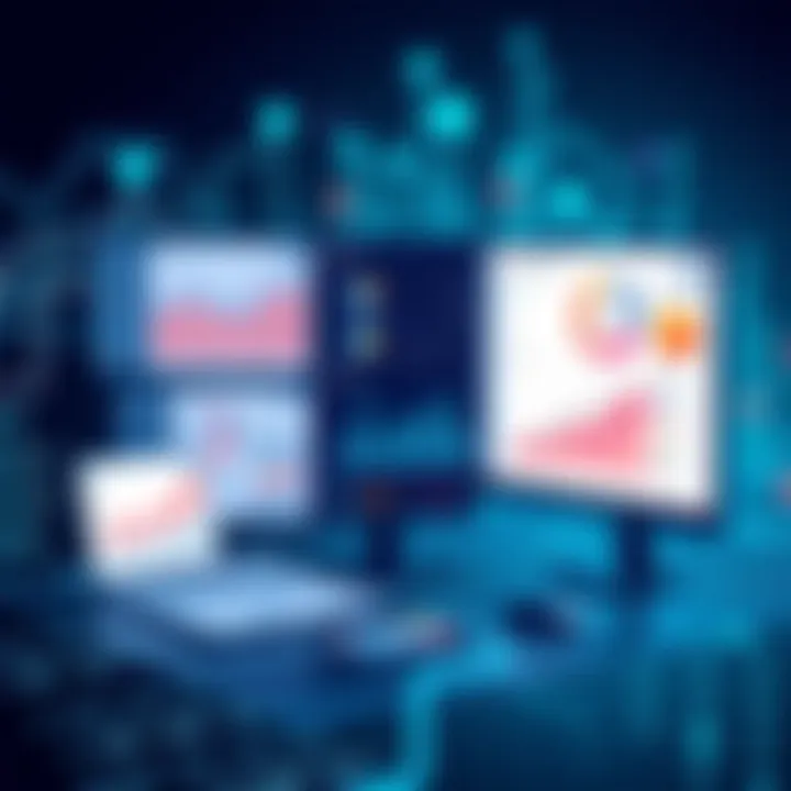 Marketing Tools Analytics Interface Comprehensive marketing tools interface highlighting analytics