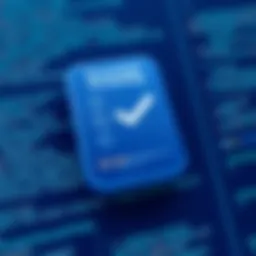 A checklist symbolizing tenant screening criteria.