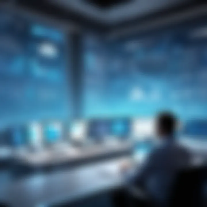 Conceptual image indicating future trends in Customer ERP technology