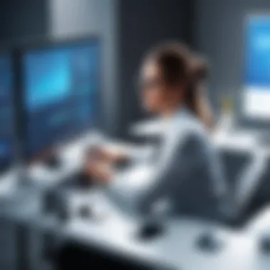 Tailored Solutions for Business Needs Illustration showcasing tailored solutions for diverse business needs
