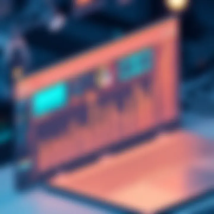 An interactive chart highlighting user contributions