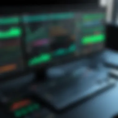 User interface of ThinkOrSwim platform showcasing various trading tools