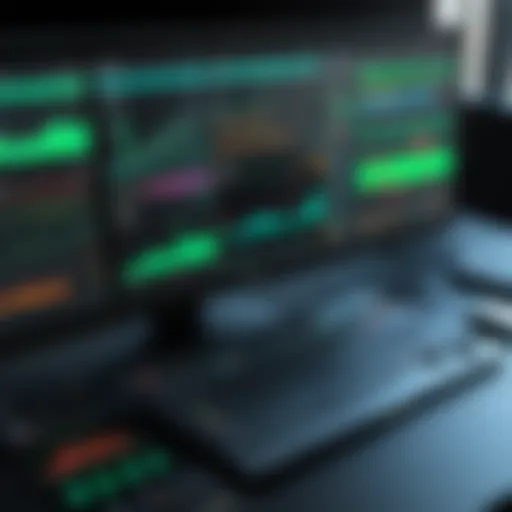 User interface of ThinkOrSwim platform showcasing various trading tools