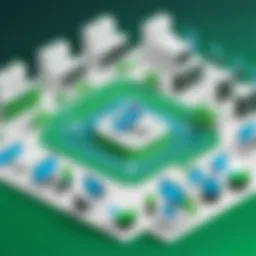 Visual representation of Veeam DRaaS architecture showcasing integration and connectivity.