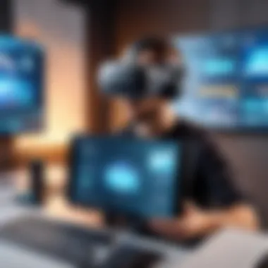 Innovative VR Game Development Interface Innovative VR game development interface