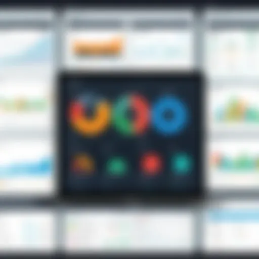 Overview of Finario dashboard showcasing financial metrics